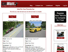 Tablet Screenshot of carwars.us